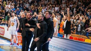 Basket Adriano Vertemati Apu Udine promossa - foto Apu Udine