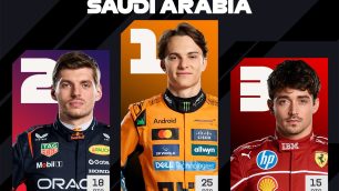 F1 podio Gp Arabia Saudita