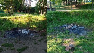 Monza degado rifiuti Pasquetta Boscherona