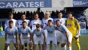 Calcio Folgore Caratese contro Crema