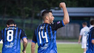 Calcio Renate Calì Michele una doppietta a Vercelli
