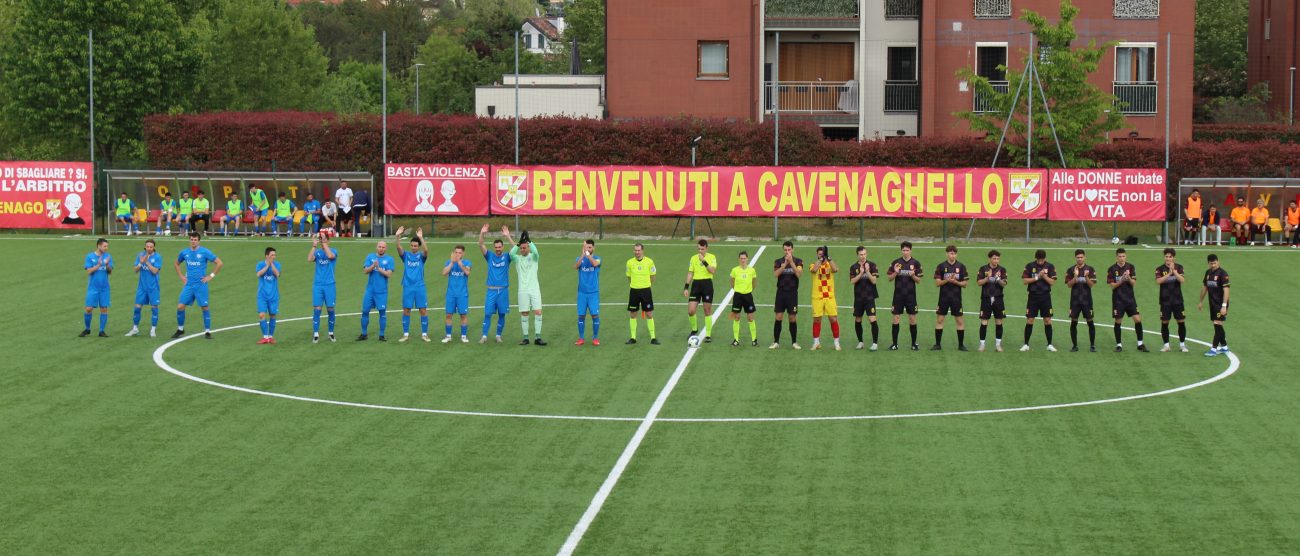 Seregno calcio partita Cavenago