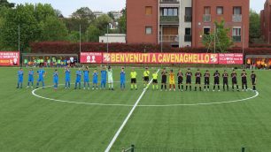Seregno calcio partita Cavenago