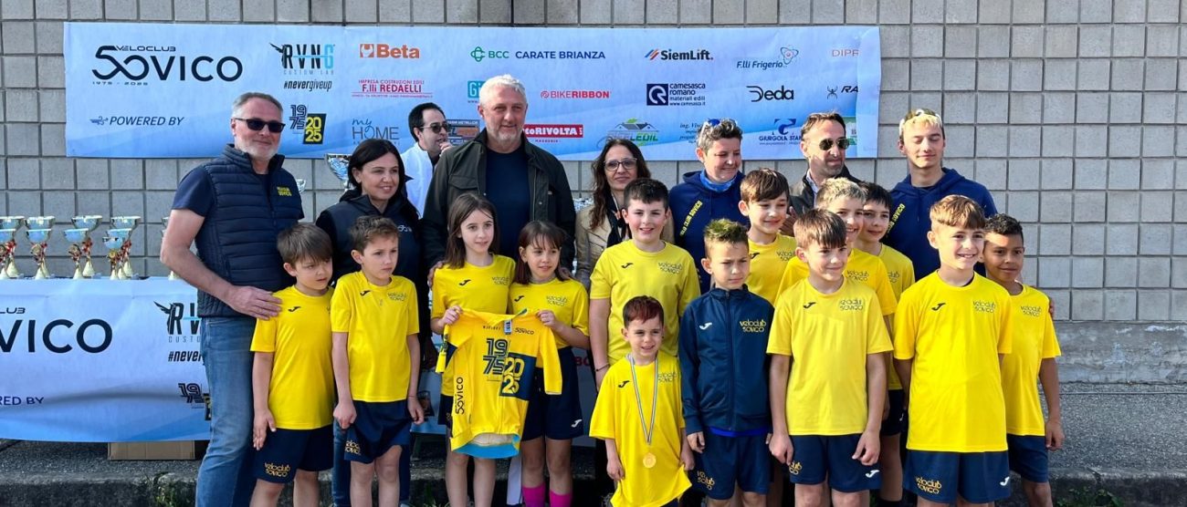 Ciclismo Giovanile manifestazione Sovico 2025