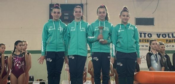 Ginnastica Casati Arcore Gruppo LB3 Allieve 3 classificate 2025