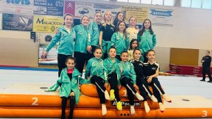 Ginnastica Casati Arcore Gruppo ginnaste Cat.GOLD 2025