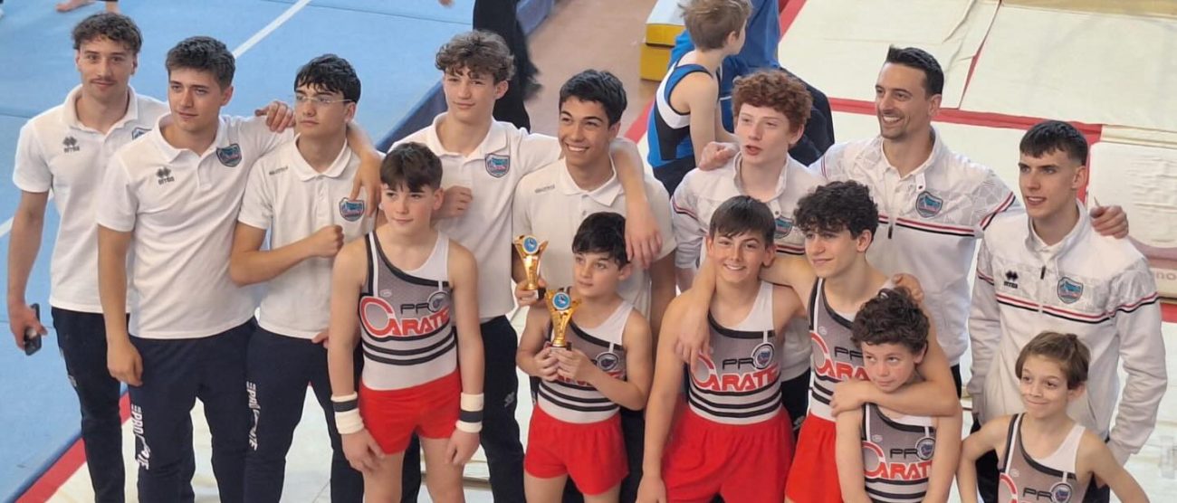Ginnastica Pro Carate gruppo ginnasti camp.Silver 2025