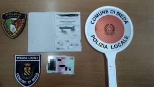 I documenti analizzati dalla Polizia locale di Meda