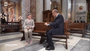 La mamma di Lorenzo Cenzato a Porta a Porta