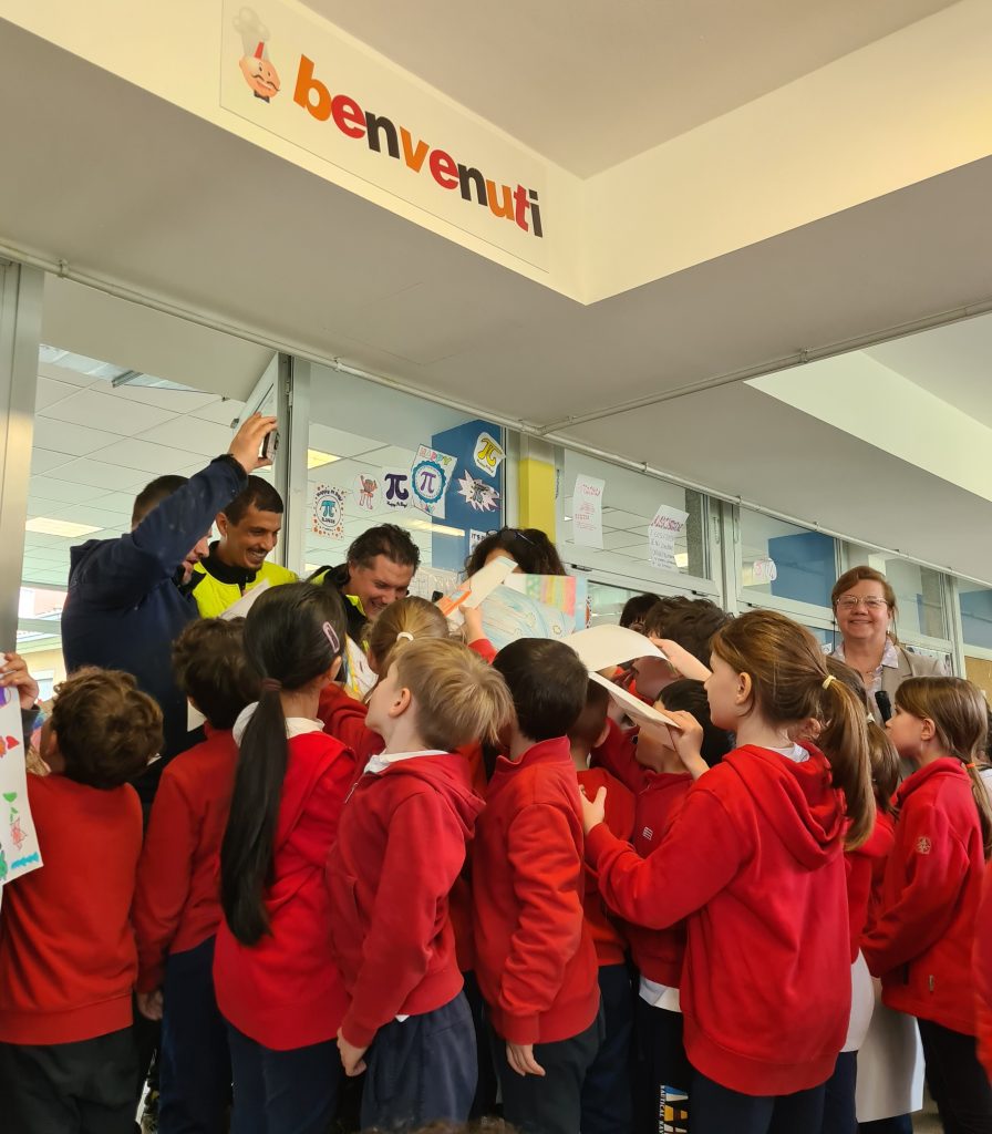 Monza scuola Anzani inaugurazione post lavori