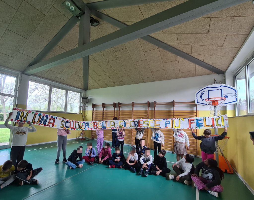 Monza scuola Anzani inaugurazione post lavori