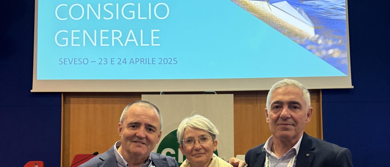Da sinistra Mirco Scaccabarozzi, Annalisa Caron e Roberto Frigerio