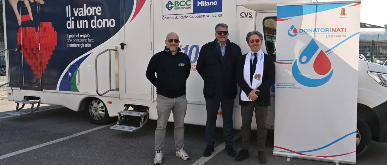 Monza donazione sangue Questura Polizia
