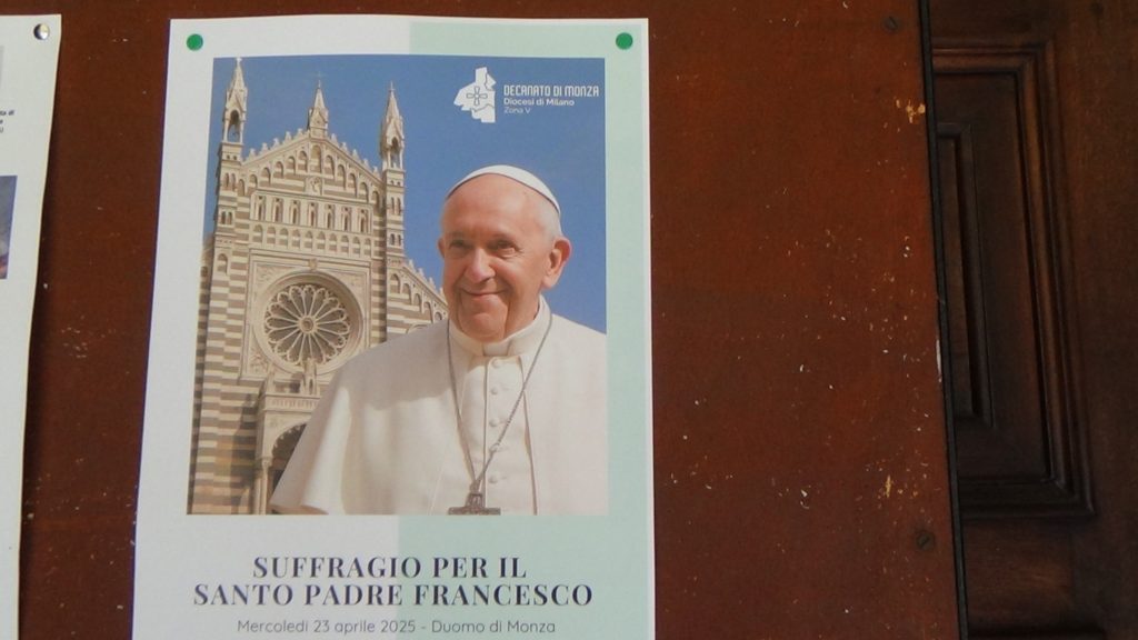 Monza duomo messa suffragio Papa Francesco
