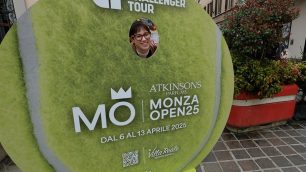 Monza Royal Tennis Art -foto Radaelli