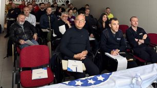 I partecipanti alla giornata di aggiornamento Siulp