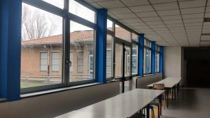 Monza scuola Anzani inaugurazione post lavori