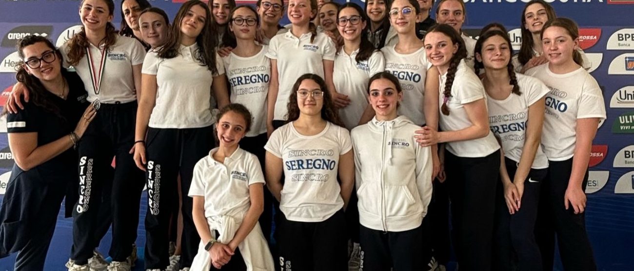 Seregno Sincro Gruppo atlete ad Ostia 2025