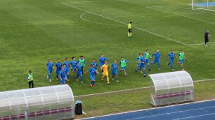 Seregno calcio Promozione partita Olimpic Trezzanese