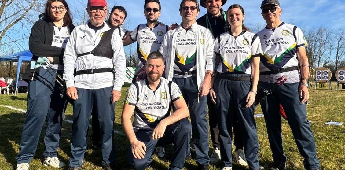 Tiro arco Gruppo arcieri del Borgia a Vimercate 2025