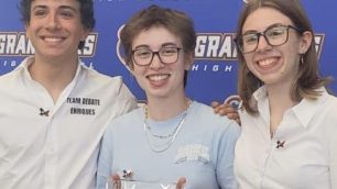 Top speaker Gabriella Gjoka Nova Milanese liceo Frisi Monza