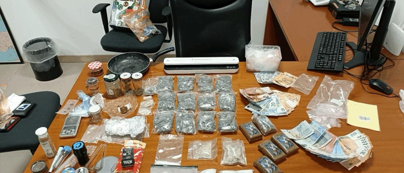 La droga sequestrata nel 2024 dalla Squadra Mobile di Monza