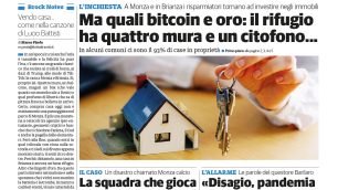 il Cittadino prima Monza 17 aprile