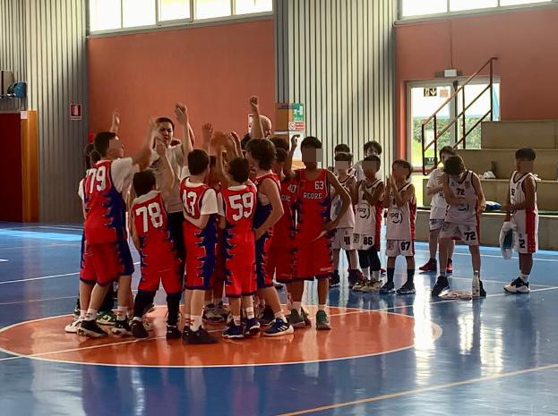 Basket Minibasket saluto Prosport Arcore Gerardiana