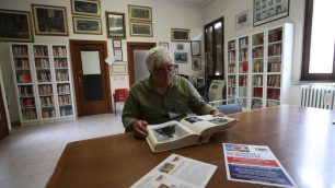 Monza la biblioteca Anpi - foto Radaelli