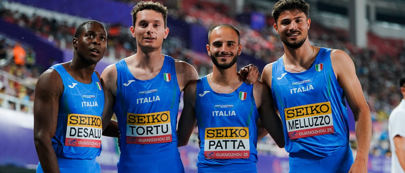 Atletica 4x100 World Relays Cina - Photo: Francesca Grana/FIDAL