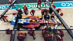 Gp Miami Ferrari Lewis Hamilton - foto Scuderia Ferrari