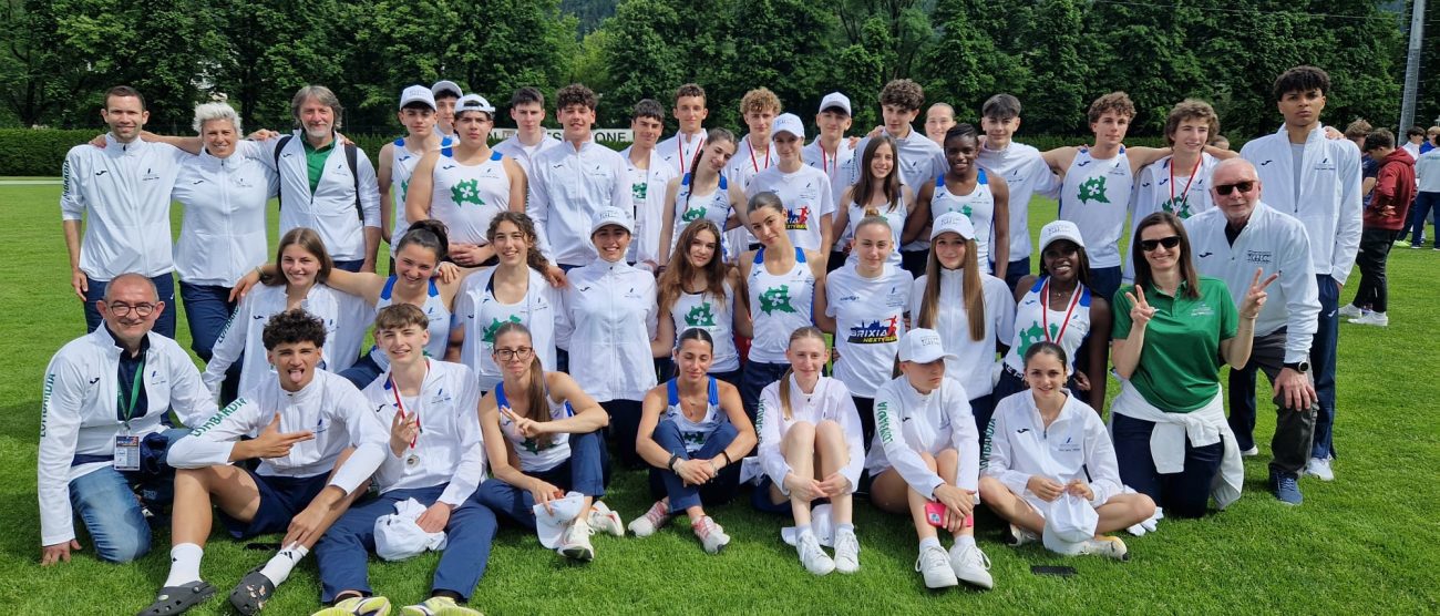 Atletica Lombardia Brixia-Next Gen 2025 con Barzaghi Fidal Lombardia