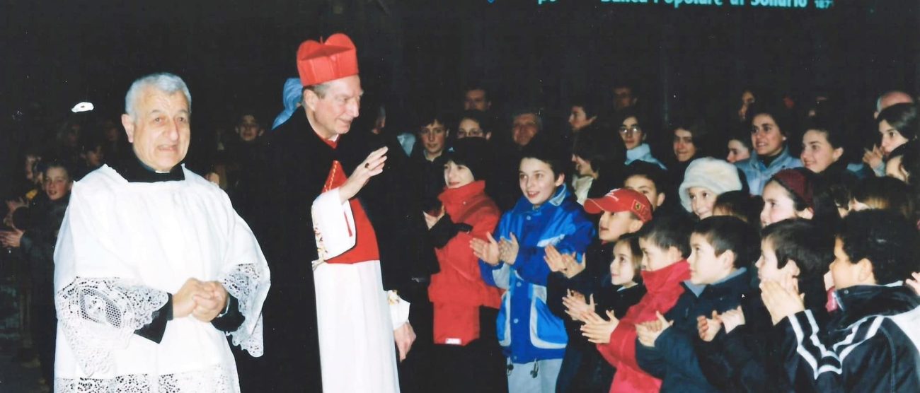 Briosco lutto don Gino Villa