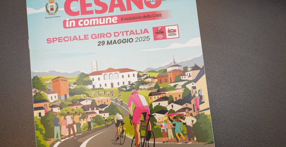 Giro d'Italia 2025 Presentazione tappe lombarde sindaco Cesano Maderno Gianpiero Bocca Tappa 18 Morbegno-Cesano Maderno