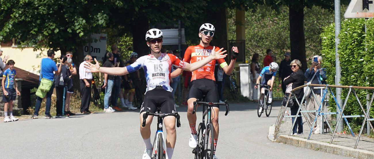 Ciclismo Biassono a sinistra Samuele Matteini 2025