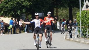 Ciclismo Biassono a sinistra Samuele Matteini 2025