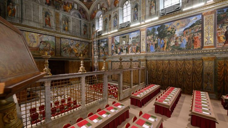 Conclave Cappella Sistina - Media Vaticani
