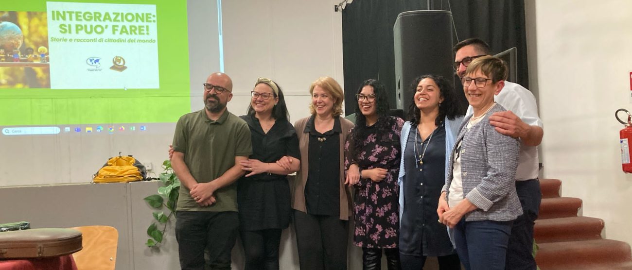 Desio i relatori della serata “Integrazione: si può fare!” organizzata dalla Scuola di italiano per stranieri di Desio
