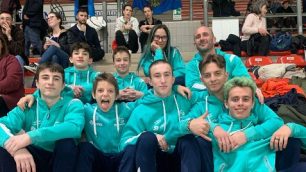 Ginnastica Casati Arcore Sere B 2025 atleti + staff