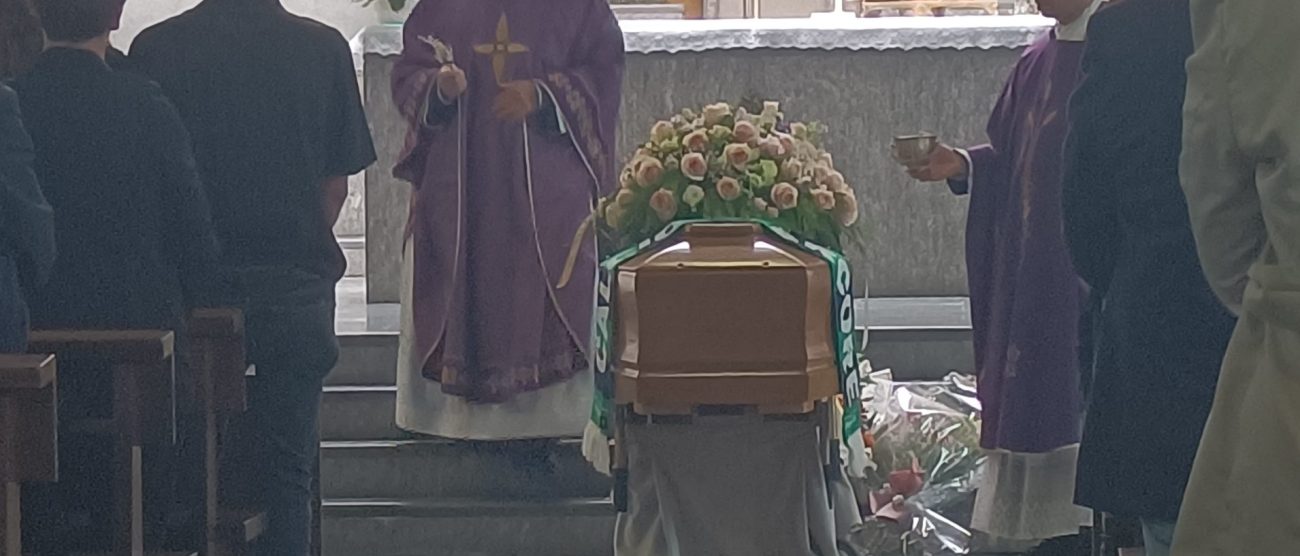 Arcore funerale Marinella Malacrida vittima incidente in bicicletta via Monte Rosa