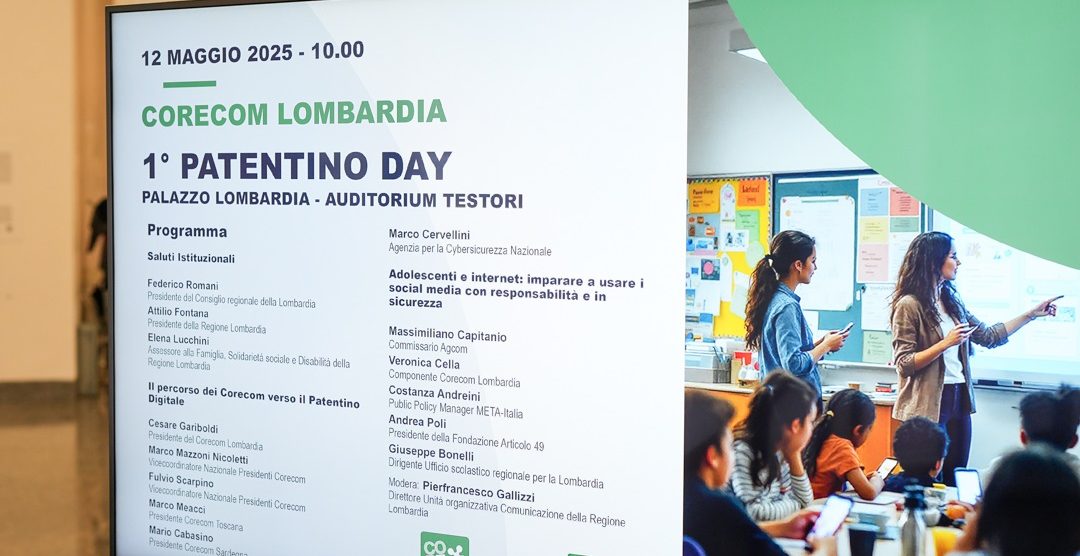 Regione Lombardia Corecom Patentini Web Istituto King Muggiò