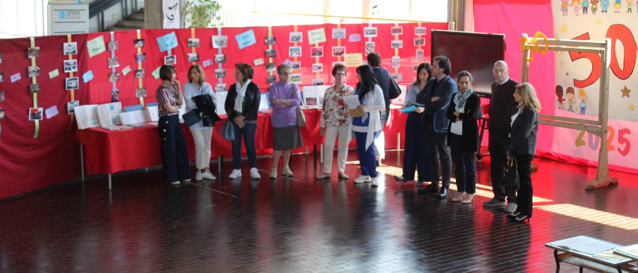 Seregno scuola Moro cinquantesimo mostra