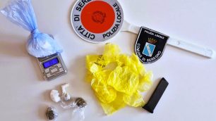 Seregno Polizia locale spacciatore arrestato