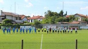 Seregno calcio partita Besnatese
