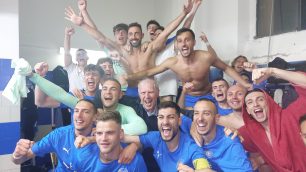Seregno calcio partita playoff Speranza Agrate