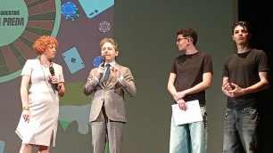 Monza premiazioni concorso legalità TERZA FERRARI
