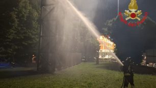 Vigili del fuoco moVe Lissone intervento