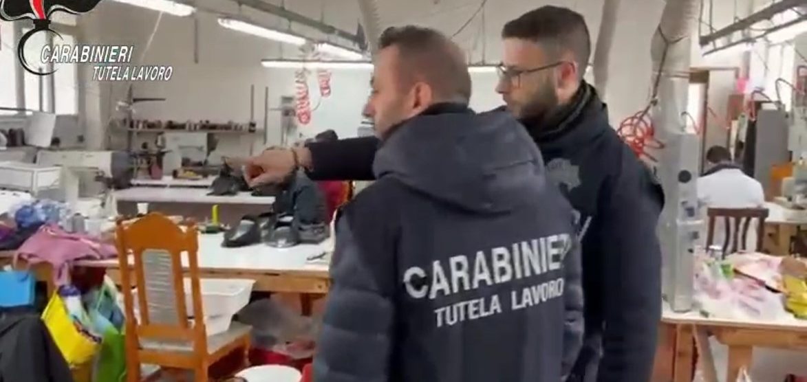 I carabinieri Nucleo tutela del lavoro