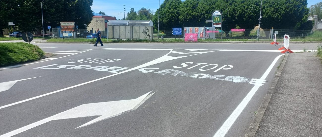 Giro d'Italia Triuggio scritte