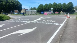 Giro d'Italia Triuggio scritte